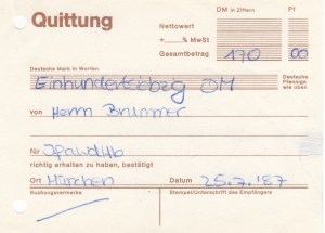 BrummerQuittung